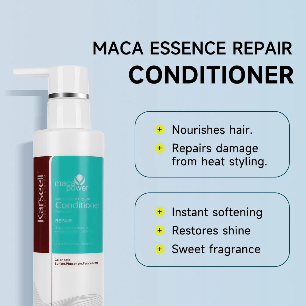 Mascarilla Acondicionador  capilar reparadora Karseell  200 ml