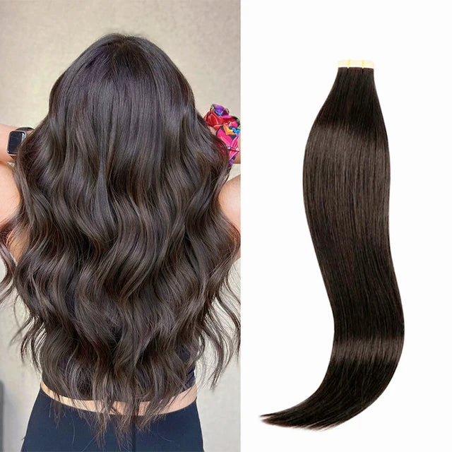 Extensiones CINTA ADHESIVA BALAYAGE 60 cm Largo Cabello Virgen 100%