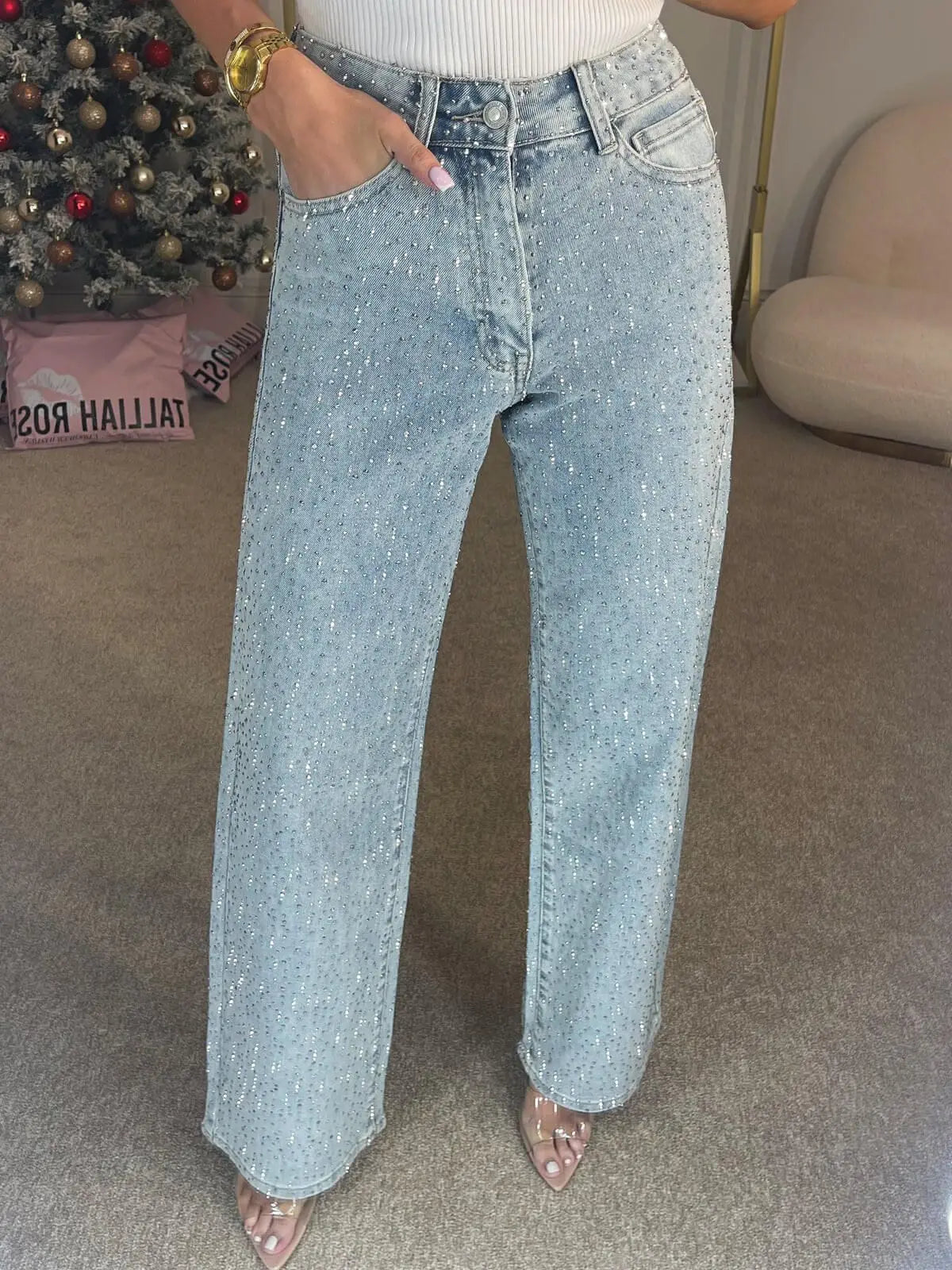 Jeans Women Diamonds