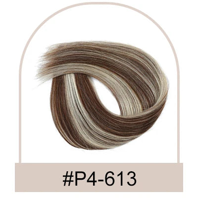 Extensiones HILO INVISIBLE 66 cm Largo 150 gr  Cabello Virgen ©️ Natural 100%