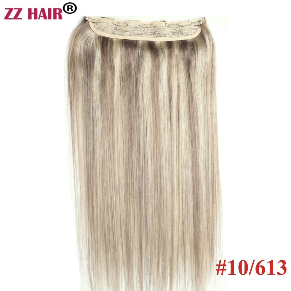 Extensiones 5 clips 60 cm de Largo Cabello Virgen ©️100% Natural 120 gr