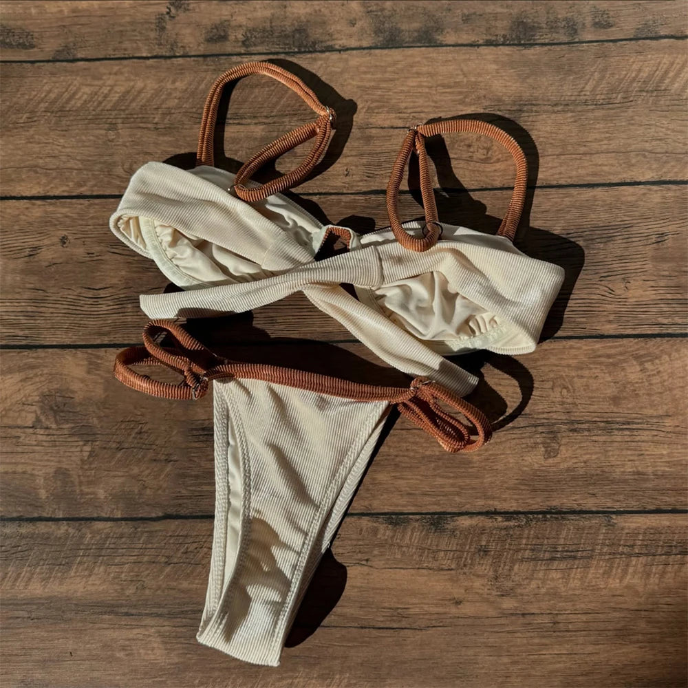 Bikinis Push Up Crem