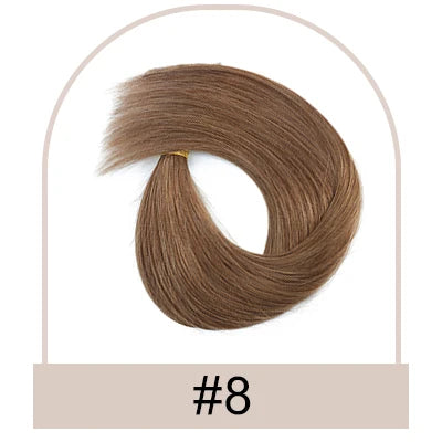 Extensiones HILO INVISIBLE 66 cm Largo 150 gr  Cabello Virgen ©️ Natural 100%