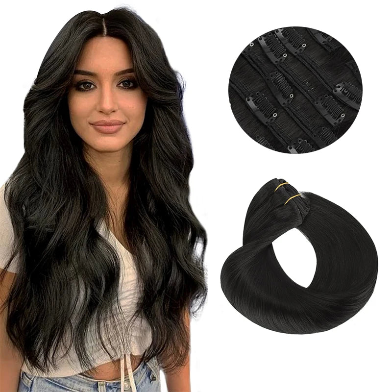Extensiones POR CAPAS  Balayage 60 cm Largo Cabello Virgen 100%