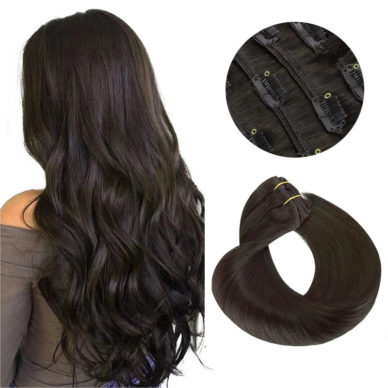 Extensiones POR CAPAS  Balayage 60 cm Largo Cabello Virgen 100%