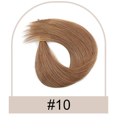 Extensiones HILO INVISIBLE 66 cm Largo 150 gr  Cabello Virgen ©️ Natural 100%