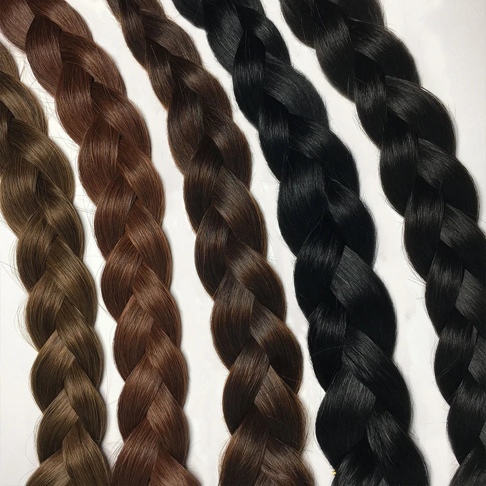 Extensiones ADHESIVAS  60 cm Largo Cabello Virgen 100 %