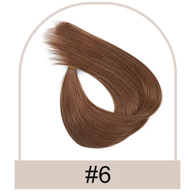 Extensiones HILO INVISIBLE 66 cm Largo 150 gr  Cabello Virgen ©️ Natural 100%