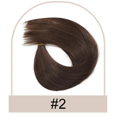 Extensiones HILO INVISIBLE 66 cm Largo 150 gr  Cabello Virgen ©️ Natural 100%