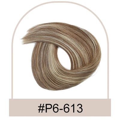 Extensiones HILO INVISIBLE 66 cm Largo 150 gr  Cabello Virgen ©️ Natural 100%