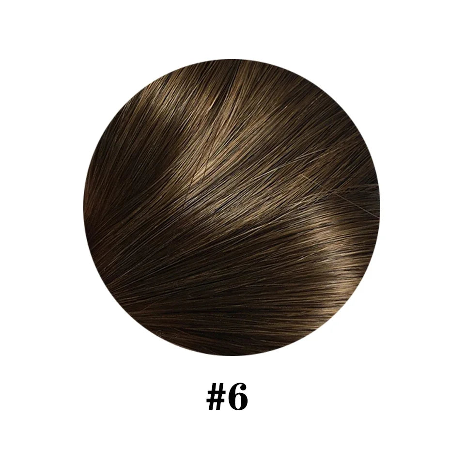Cortina 5 Clips 66 cm de Largo Cabello VIRGEN ©️100% Natural 100 gr
