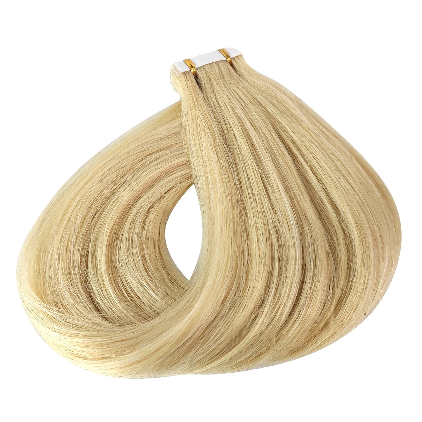 Extensiones de Cabello adhesivo Invisible 20 Piezas de 40 cm