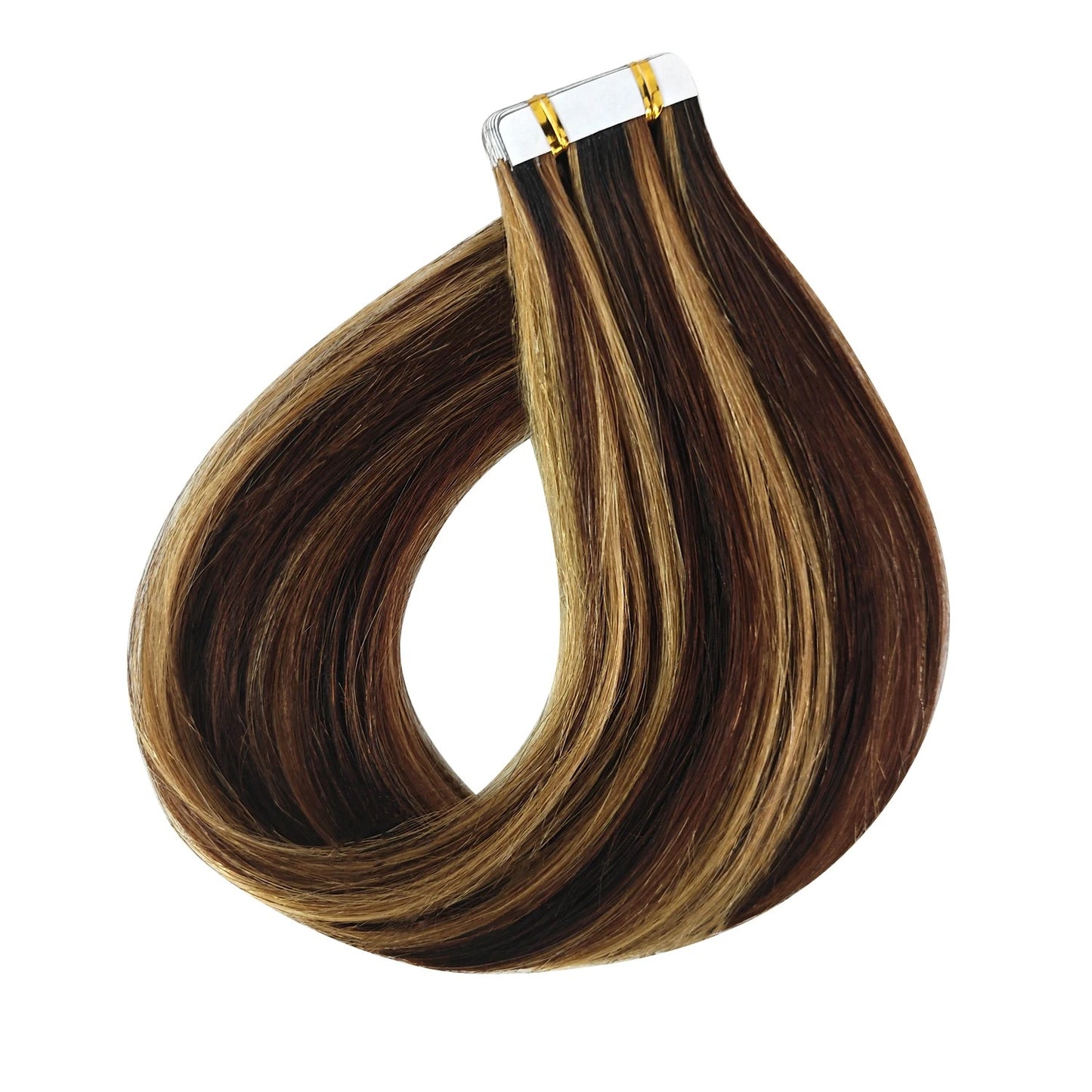 Extensiones de Cabello adhesivo Invisible 20 Piezas de 40 cm